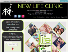 Tablet Screenshot of newlifesupport.org